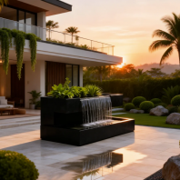 Luxury Custom Water Fountains Kuala Lumpur Malaysia PC1247-52019 Pancuran Air Tersuai Mewah Kuala Lumpur Malaysia