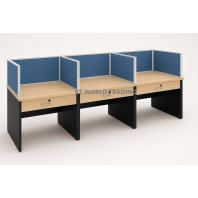 Office Partition Workstation (3 Seater) Model : KT-PW110 (2772W X 618D MM)
