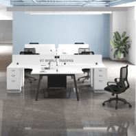 Office Partition Workstation (8 Seater) Model : KT-PW102 (6000W X 3000D MM)