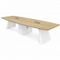 12ft Boat-Shaped Conference Table Model : KT-VEN36