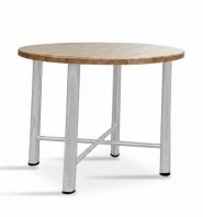 Coffee Table (Rubber Wood Top) (560MM DIA) : KT-C7T
