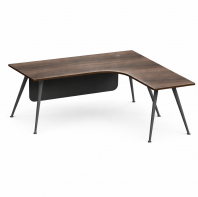 L Shape Writing Table (Metal Modesty) Model : KT-LM1818 (1800W X 1800D MM)