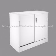 2.5ft High Quality Office Side File Cabinet With Sliding Door OFTFT750