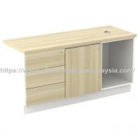 4ft Office Side Cabinet With 3 Drawer OFSLM1236EL