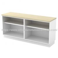 6 ft Dual Open Shelf Low Cabinet OFBMO7180