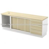 5.3ft Modern Side Storage Cabinet with Drawer OFSLM1636E