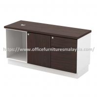 4ft Modish Open Shelf and Swinging Door with Fixed Pedestal OFC1226