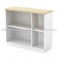 4 ft Simple Artistic Open Shelf Low Cabinet OFCBYO9