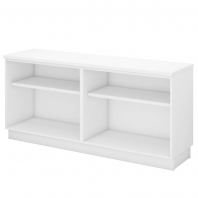 6 ft Modish Dual Open Shelf Cabinet OFHQYOO7180