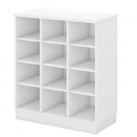 2.6ft Modish Pigeon Hole Low Cabinet OFHQYP9
