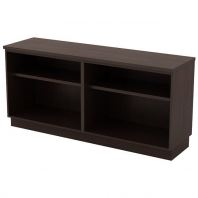 6 ft Insightful Dual Open Shelf Low Cabinet OFQYOO7180