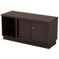 4 ft Feisty Sliding Door and Open Shelf OFQYOS6120