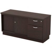 4 ft Positive Sliding Door and Fixed Pedestal 1D1F OFQYSP6122