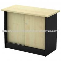 3 ft Mettlesome Sliding Door Side Cabinet OFTYS303