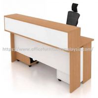 6 ft Harmonious Reception Table With Side Table OFFXC1817FMS