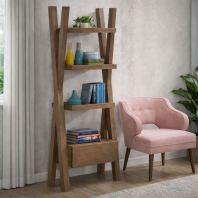 6 ft Stout Rubber Wood Medium Cabinet OF2EK436680