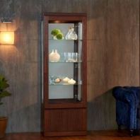 6.6ft Glass Solid Wood Display Cabinet OF2EK436738