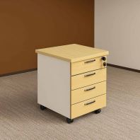 Nixen Stylish Mobile Pedestal 4 Drawer OFFXFM4D
