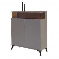 2.66ft Pearl Shoes Cabinet YG30117