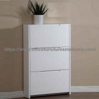 3.46ft Shoe Cabinet With 3 Compartments YGSC-7349