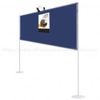 4 ft x 6 ft Adjustable Dual Display Panel Stand OFMEPD461