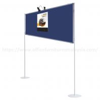 3 ft x 5 Adjustable Dual Display Panel Stand OFMEPD351