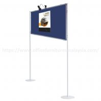 3 ft x 4 ft Adjustable Dual Display Panel Stand OFMEPD341