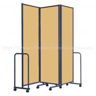 3 Panel Double-Sided Velvet Mobile Display Stand OFMWLP3