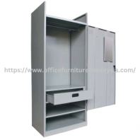 Full Height 1 Door Wardrobe Steel Cabinet OFMS11