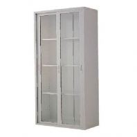 LION BRAND Steel Full Height Sliding Glass Doors Cupboard L35B