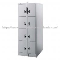 Filing Steel Cabinet with 4 Drawer [Locking Bar] OFS106ABLBM