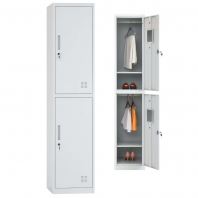 6.16ft Steel Storage Locker With Hanging Rod OFEXG35108