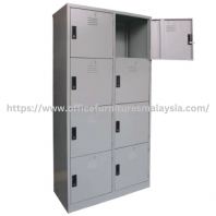 8 Compartment Steel Locker OFMS09