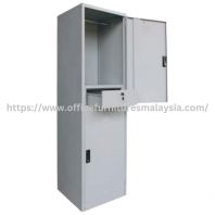 2 Compartment Steel Locker OFMS12
