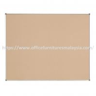 4 ft x 6 ft Notice Fabric Board OFMTN46