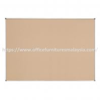 4 ft x 10 ft Notice Fabric Board OFMTN410