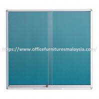4 ft x 4 ft Sliding Glass Door with Fabric Board OFMTG44