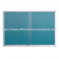4 ft x 12 ft Sliding Glass Door with Fabric Board OFMTG412