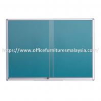 3 ft x 6 ft Sliding Glass Door with Fabric Board OFMTG36