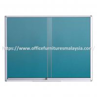 3 ft x 5 ft Sliding Glass Door with Fabric Board OFMTG35