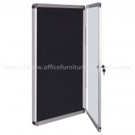 4 ft x 6 ft Display Case Notice Fabric Board OFMDCT46