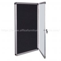 3 ft x 5 ft Display Case Notice Fabric Board OFMDCT35