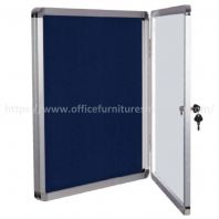 1.5ft x 2 ft Display Case Notice Velvet Board OFMDCV15