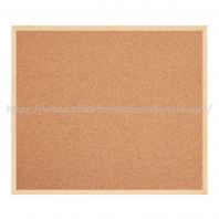 3 ft x 4 ft Basic Wooden Frame Cork Board OFMEC034C
