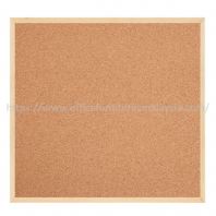 3 ft x 3 ft Basic Wooden Frame Cork Board OFMEC033C