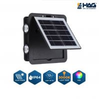 HAG SOEL 002 | Solar Outdoor Effect Wall Light | 3000K/RGB