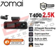 70MAI T400 3-CHANNEL DASHCAM 2.5K