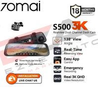 70MAI S500 REARVIEW DASHCAM 3K
