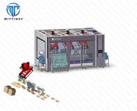 MTW-Cartoner A3 Automatic Cartoning Forming and Robot Filling & Closing Machine