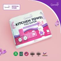 Caremate Kitchen Towel 2 Rolls x 2 Ply